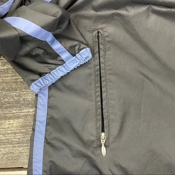 Nike Women's Black & Gray Half Zip Long Sleeve Golf Jacket M - Image 4
