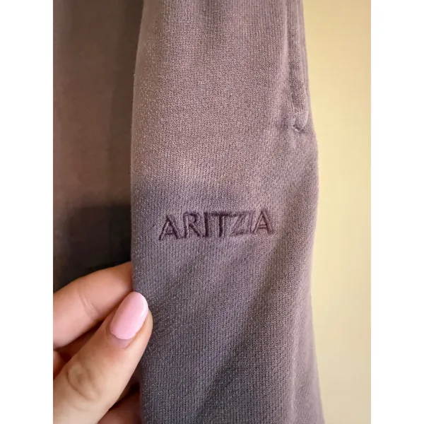 Aritzia Tna Mega Sweatpants Cozy Fleece Mauve Purple‎ Joggers Small - Image 2