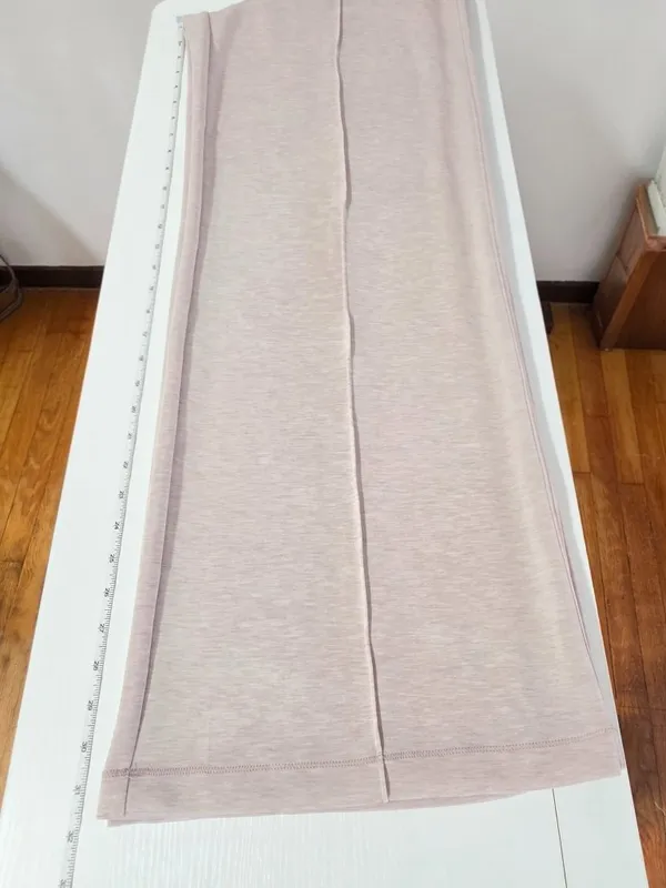 Victoria's Secret VSX Featherweight Knit Wide-Leg Pant -Taupe - Size M -27197374 - Image 8