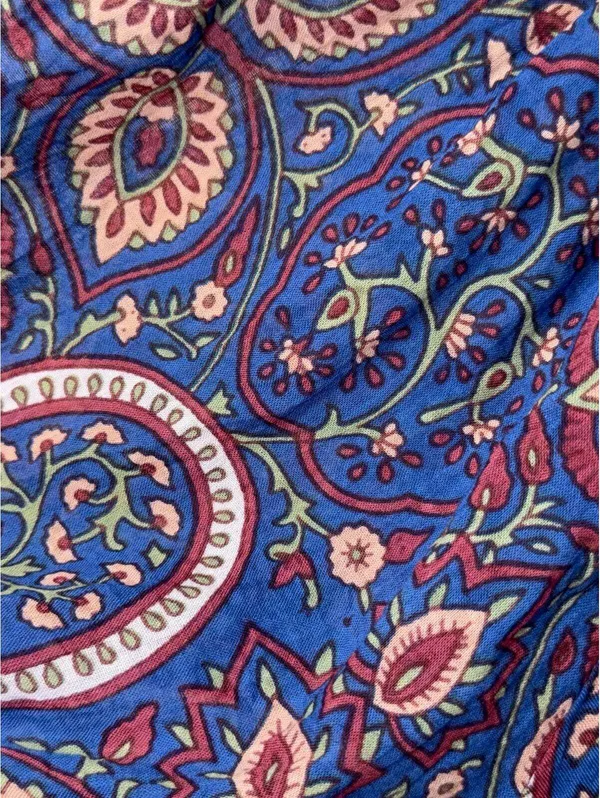 Natural Life Boho Paisley Peasant Top Size XL - Image 6