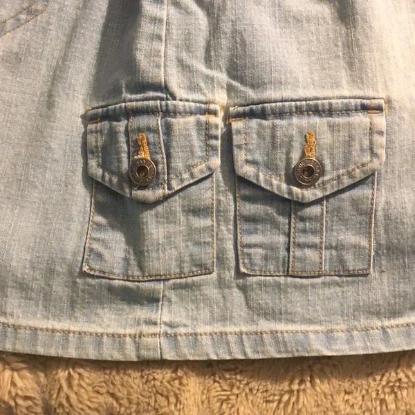 🔹4 for $30 Gloria Vanderbilt Denim Skort, size 8 - Image 4