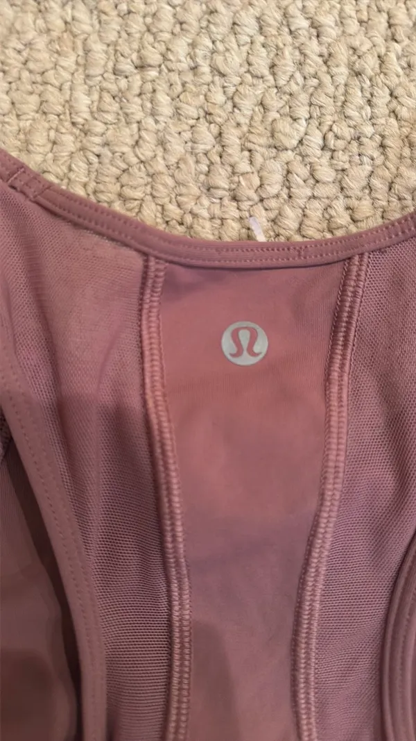 Lululemon blush mesh racerback tank - Image 3