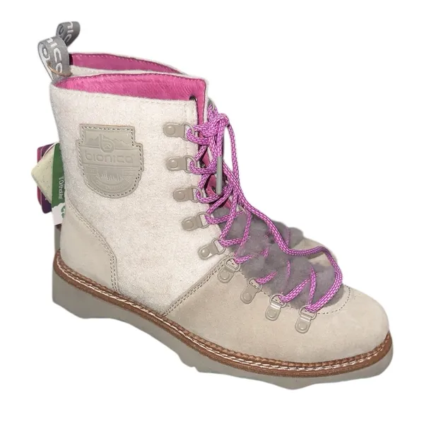 Nwt $180 Bionica Darlene Italiansuede Leather Waterproof Boots Moonstone - Image 7