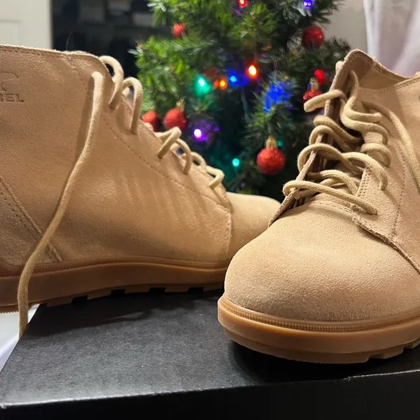 Sorel Light Brown Lace-Up Boots - Image 3