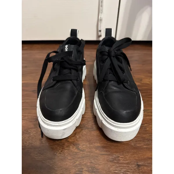 Sorel Caribou X Leather Waterproof Platform Sneaker Gorp Granola Minimalist - Image 3