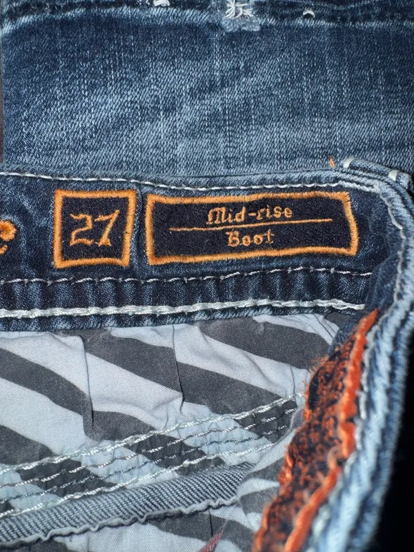 Rock Revival Liri Mid Rise Boot Cut Jeans - Image 3