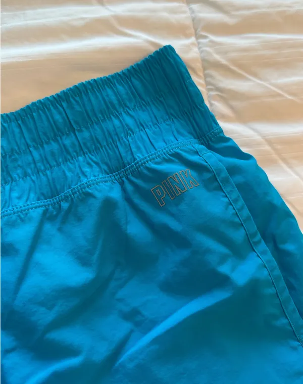 PINK High Waisted Running Shorts - Image 3
