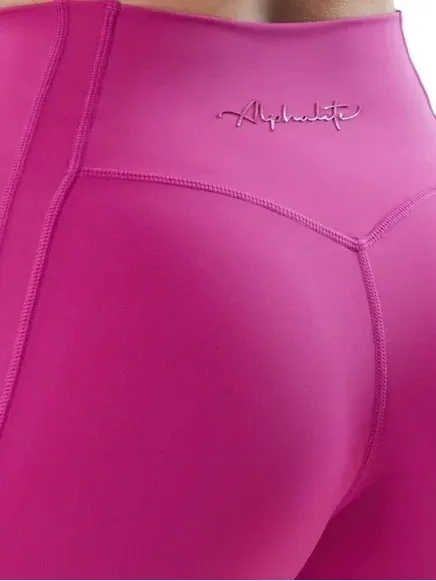 Alphalete Pulse Kinetic‎ Magenta Barbie Pink Performance Leggings - Image 5
