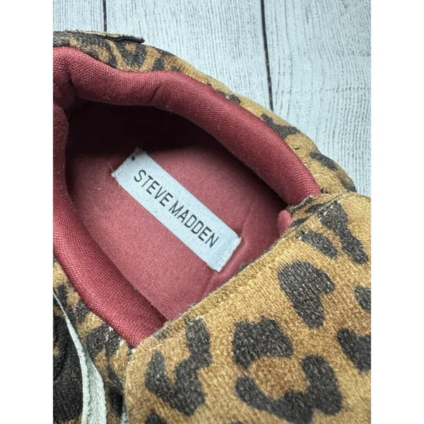 Steve Madden Madrid Women's Sneakers Shoes Leopard Size 9.5 - Image 9