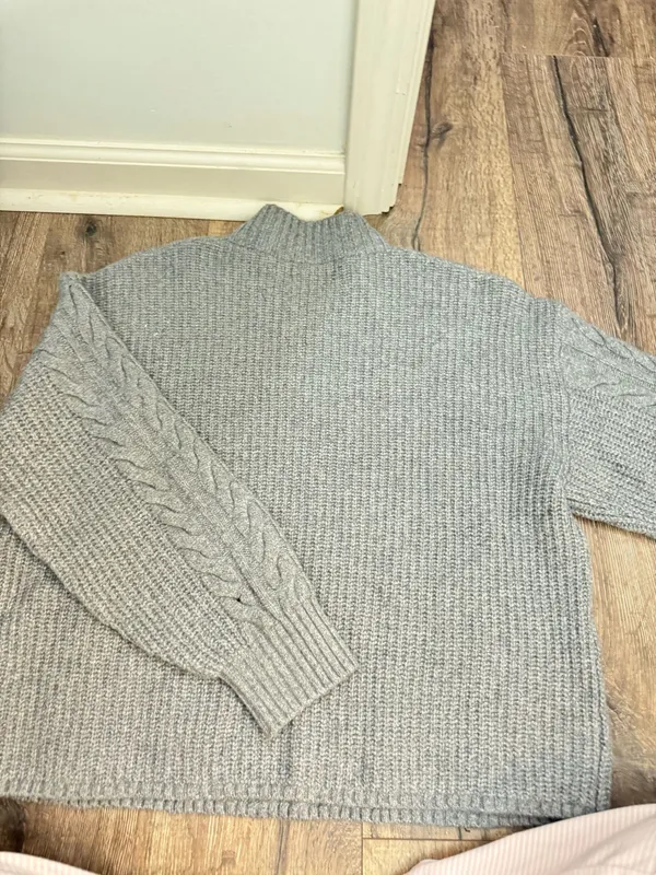 Old navy braided mock neck sweater  - Image 3