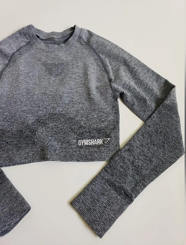 Gymshark Cropped Athletic Sports Top - Image 3