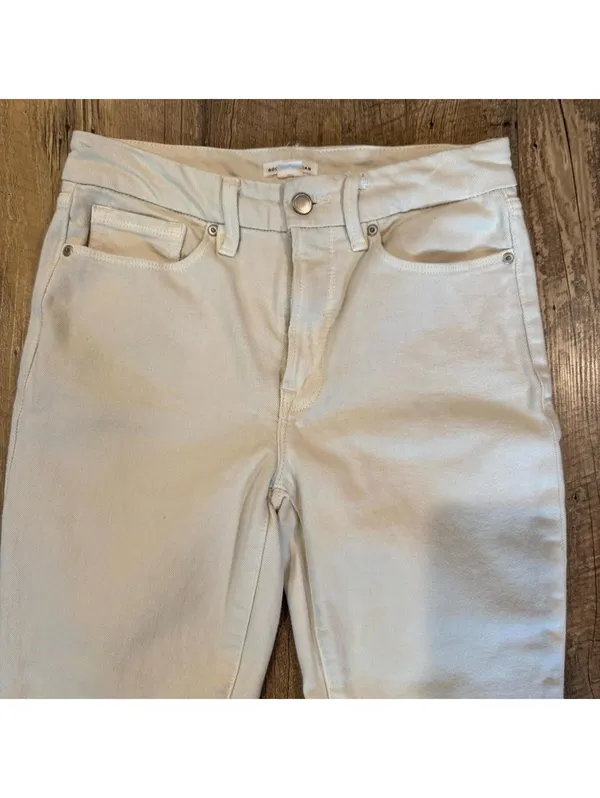 Good American Good Classic Stretch-Denim Slim-Leg Jeans 4 - Image 3