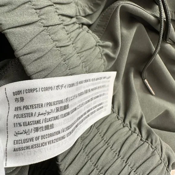 Abercrombie & Fitch Olive Green Joggers Drawstring XS‎ - Image 12