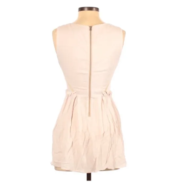 Finders Keepers Pink Sleeveless Cut Out Mini Dress Womens 4 Coquette Girly - Image 4