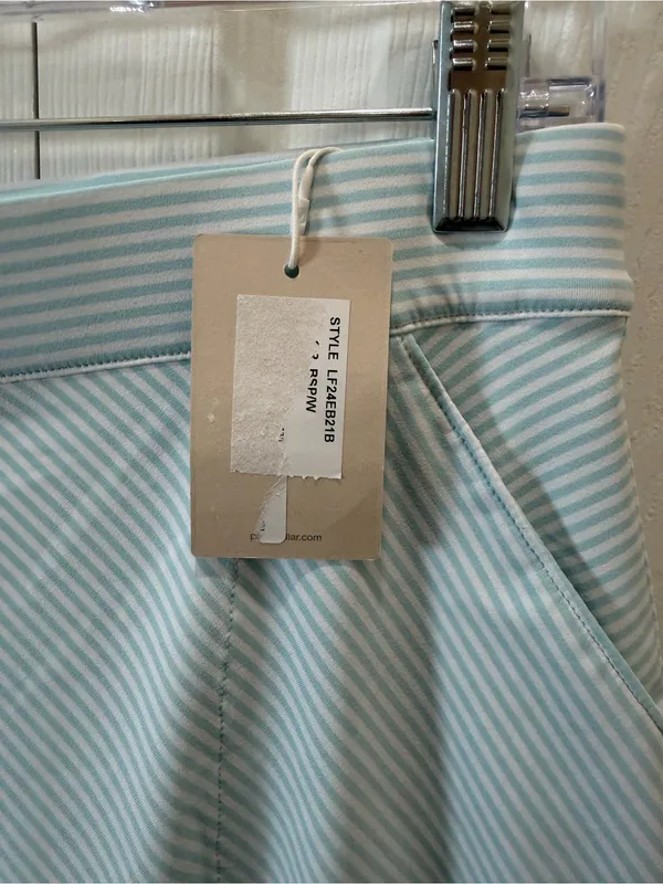 Peter Millar Vista Stripe Sally Trim Women's 16" Golf Skort M NWT $140 - Image 4