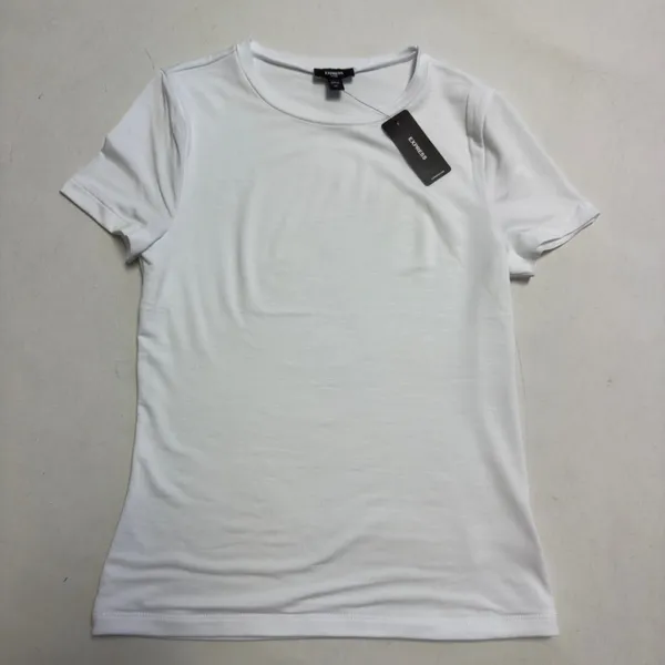 Express Classic White Tee NWT - Image 8