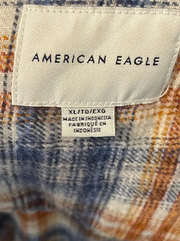 American Eagle Outfitters Flannel Cropped - Image 3