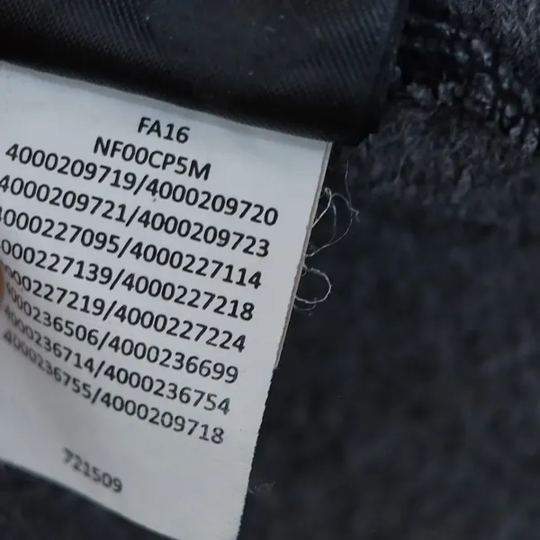 The‎ North Face Womens Small P Jacket Full Zip Gray Black Cinder 100 Athletic - Image 7