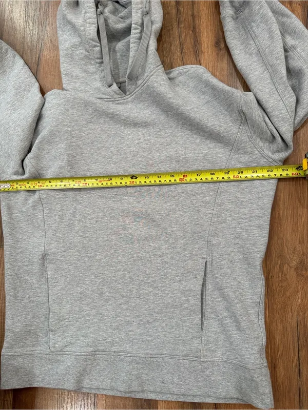 Women’s Lululemon Heather Gray Pullover Hoodie - Image 13