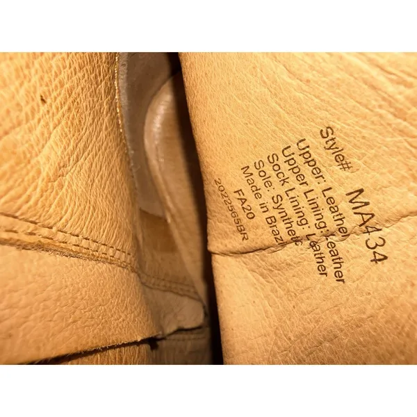 Madewell Rosie Leather Ankle Boots‎ Size 8 Tan - Image 10