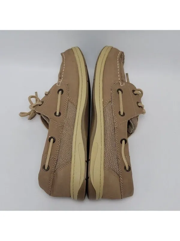 Croft & Barrow Women's Tan Boat Shoes Size 9M - Image 10