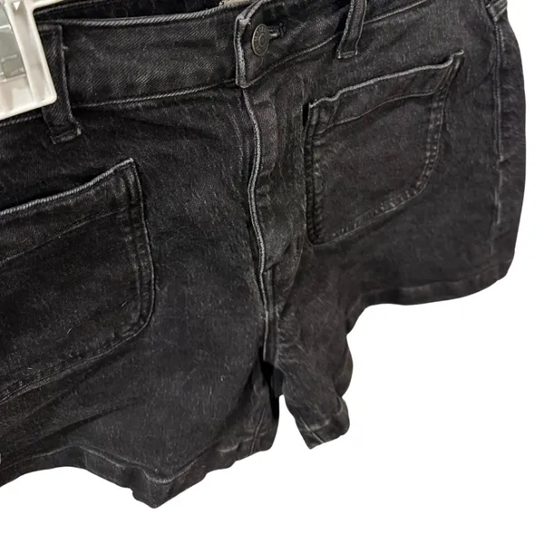 Madewell Curvy High Rise Black Sailor Shorts (Size 29) - Image 6
