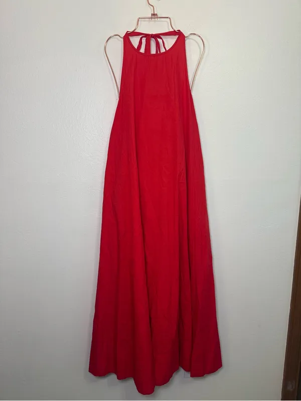 Free People Halter Beachside Tide Maxi Dress - Image 2