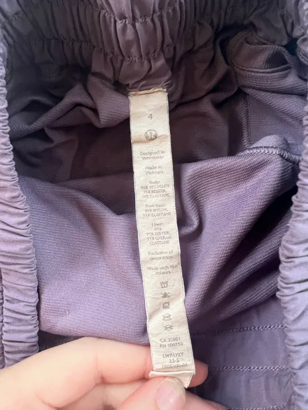 Lululemon Shorts Hotty Hot 4" 4 Purple - Image 3