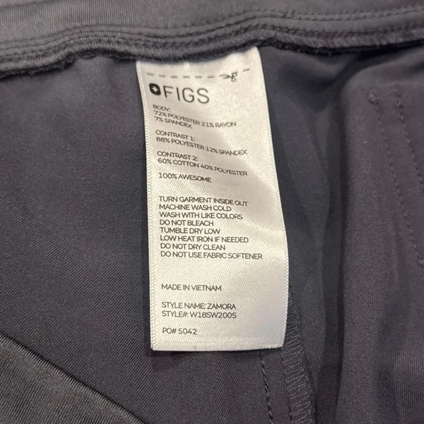 Figs scrub pants navy XXL - Image 3