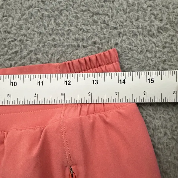 Lululemon Hotty Hot Skirt Skort High Rise Raspberry Cream Pink Women's 8 Tall - Image 8