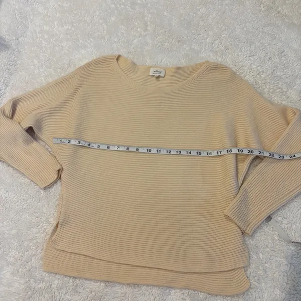 Aritzia Wilfred Merino Wool Pullover Knit Sweater Classic Preppy Chic Old Money - Image 5