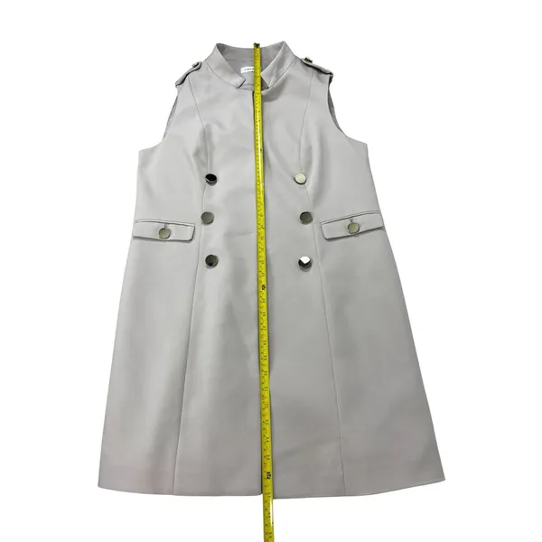 Calvin Klein Cream Jacket Women's Size S Elegant - Image 6