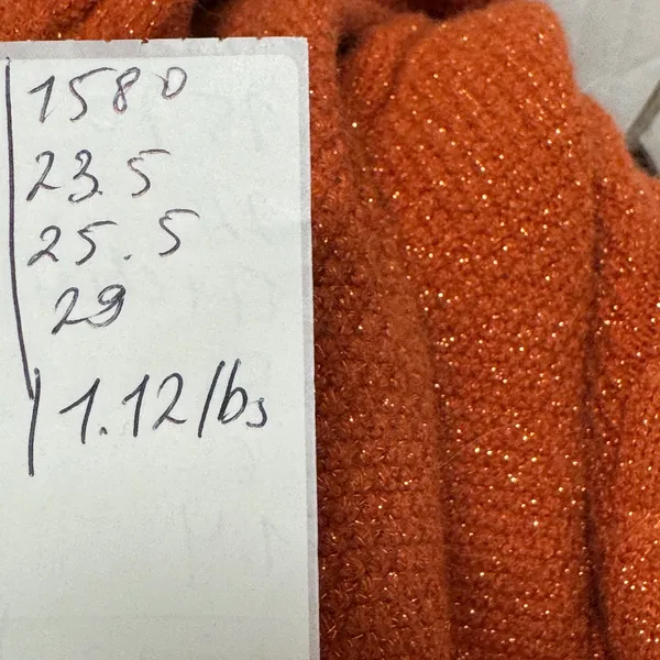 Authentic Taylor Swift The Life of a Showgirl Cardigan XS/S Merch Burnt Orange - Image 10
