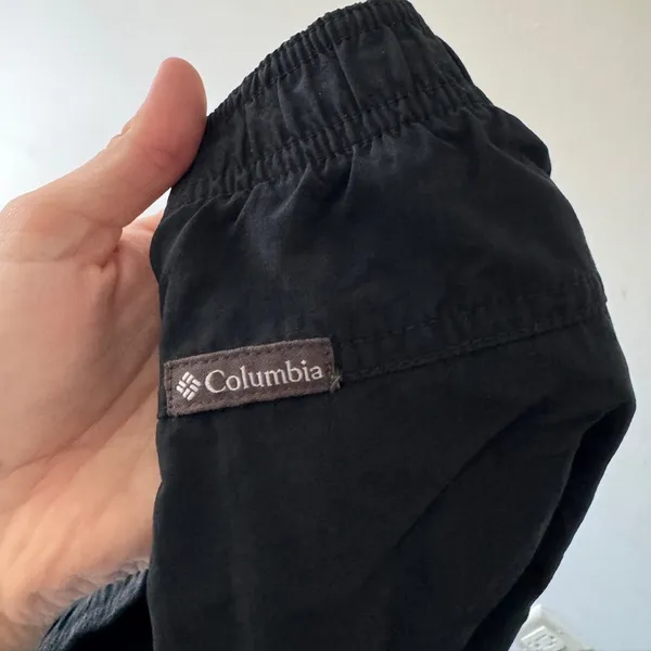 Columbia Sandy River Shorts Womens Black Lightweight‎ Elastic Waist Active - Image 3