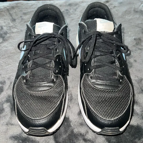 Nike Women's Air Max Excee Black Pastel Blue Low Top Sneaker Size 8.5 - Image 7