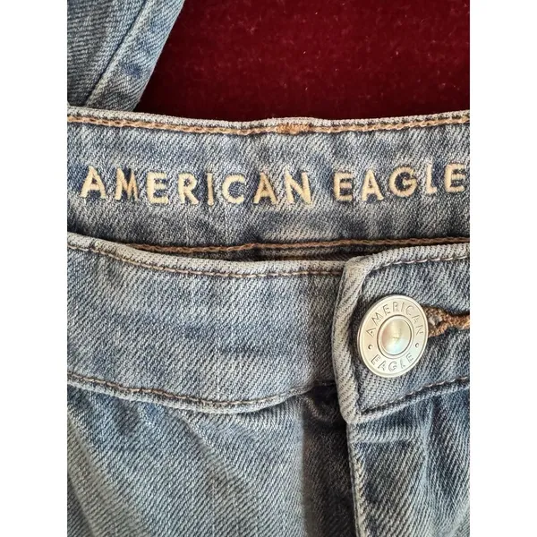 American Eagle Highest Rise 90s Boyfriend Carpenter Relaxed Fit Jeans Womens 18 - Image 7