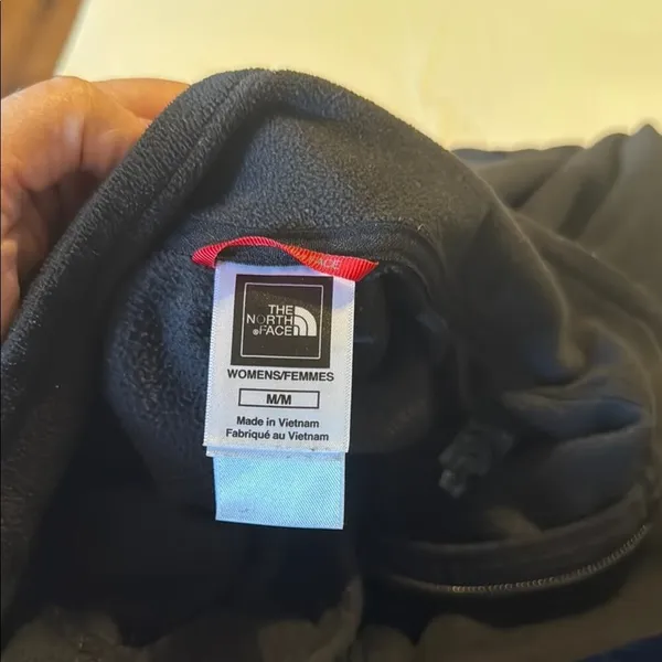 The North Face‎ Dark Jacket Women's Medium Fleece Fitted - Image 5