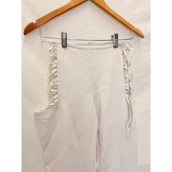 I.AM.GIA Vera‎ Pants White Medium Hippie Bella Hadid Gigi LA Hollywood - Image 6