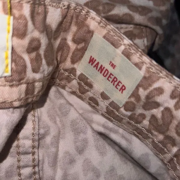 ✨Anthropologie The Wanderer Leopard/Animal Print Utility Pants with Belt✨ - Image 6