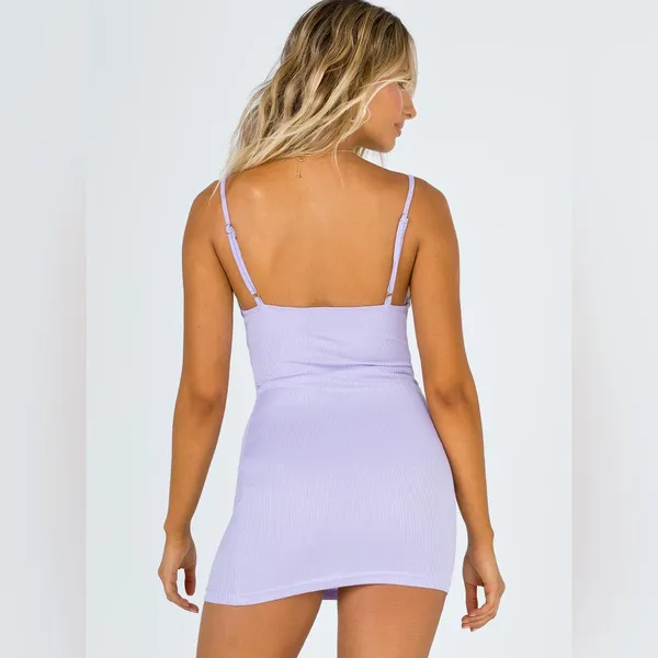 Princess Polly Gelina Mini Dress in Purple Size 4 New with tag - Image 6