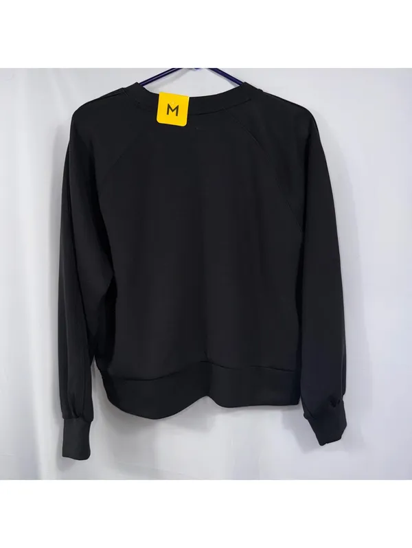 Member’s Mark Sandwash Crewneck Pullover M NWT Black Size M - Image 7