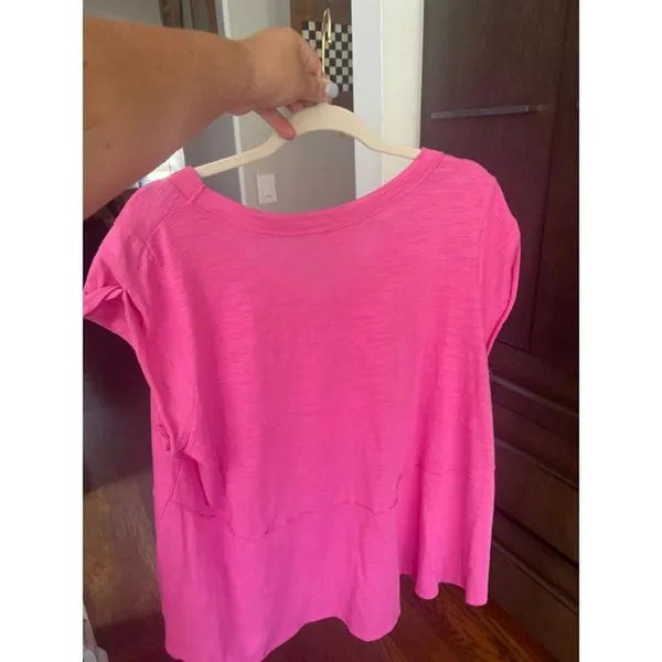 Time and try pink shirt short sleeve‎ XL - Image 2