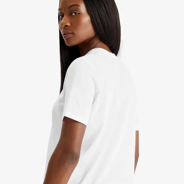 SKIMS Relaxed Tee - Snow - Image 4