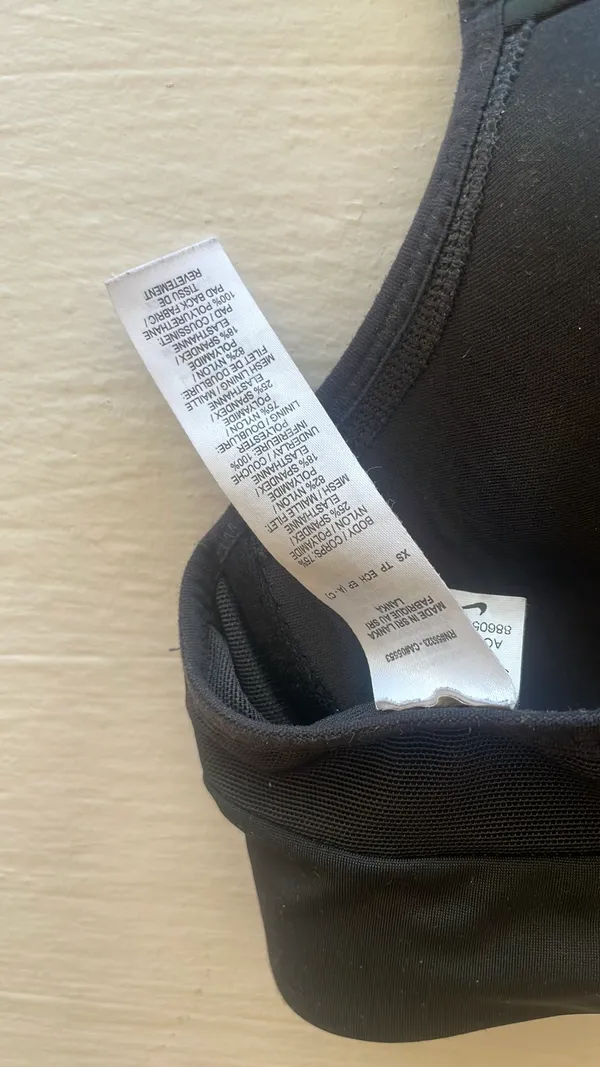 Nike Bra Black - Image 4