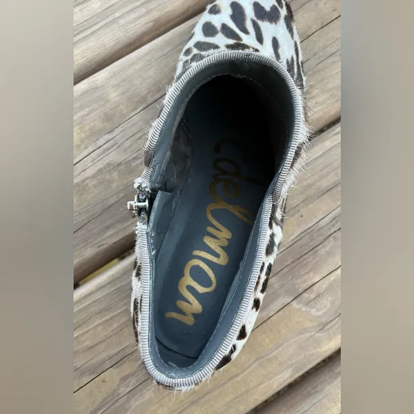 Sam Edelman real leather booties 🐯🐯 - Image 11