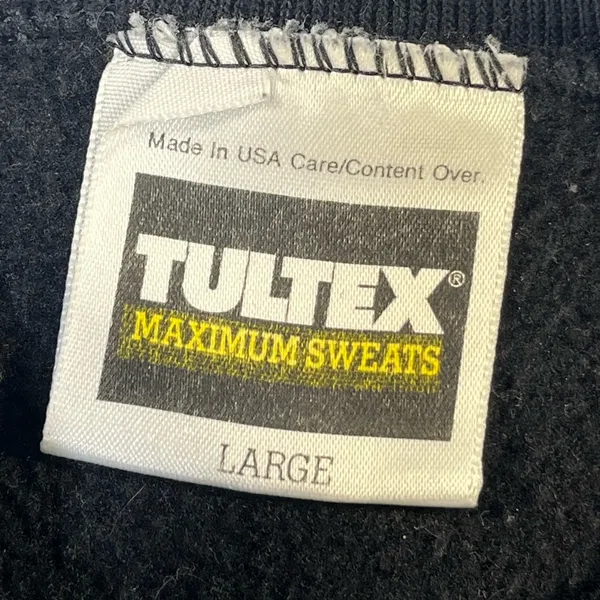 Tultex Scarecrow Pumpkin Fall Themed Women’s Vintage 90s Sweatshirt Large - Image 8