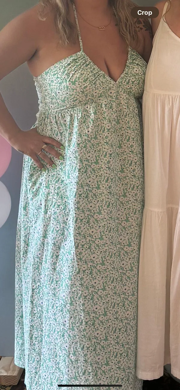 Midi Sundress Universal Thread Green Floral  - Image 3