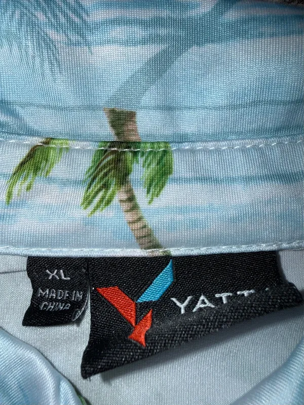 YATTA Golf Makani 'Olu 'Olu Performance Stretch Golf Polo Shirt - Image 3