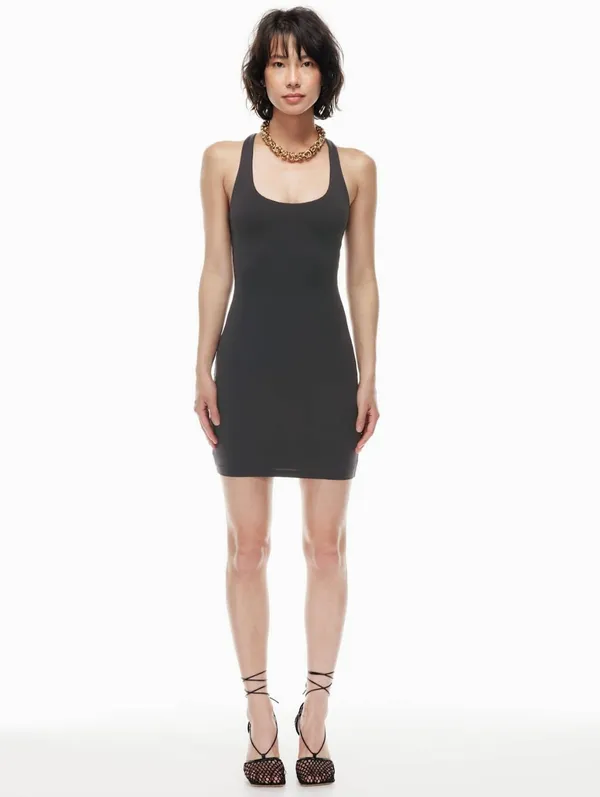 Aritzia Babaton Racer Dress Cement Blue M - Image 8