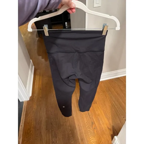 Lululemon Wunder Train High-Rise Crop 23 black size 0 - Image 2